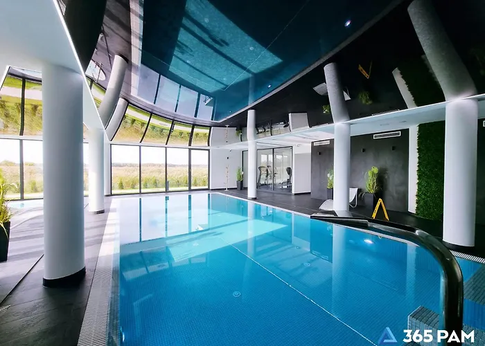 Lägenhet 365pam - Silver Westin House - Parking, Basen, Jacuzzi, Sauna, Silownia, Plac Zabaw W Cenie Kołobrzeg