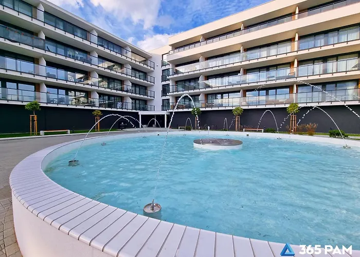 365pam - Silver Westin House - Parking, Basen, Jacuzzi, Sauna, Silownia, Plac Zabaw W Cenie Lägenhet *